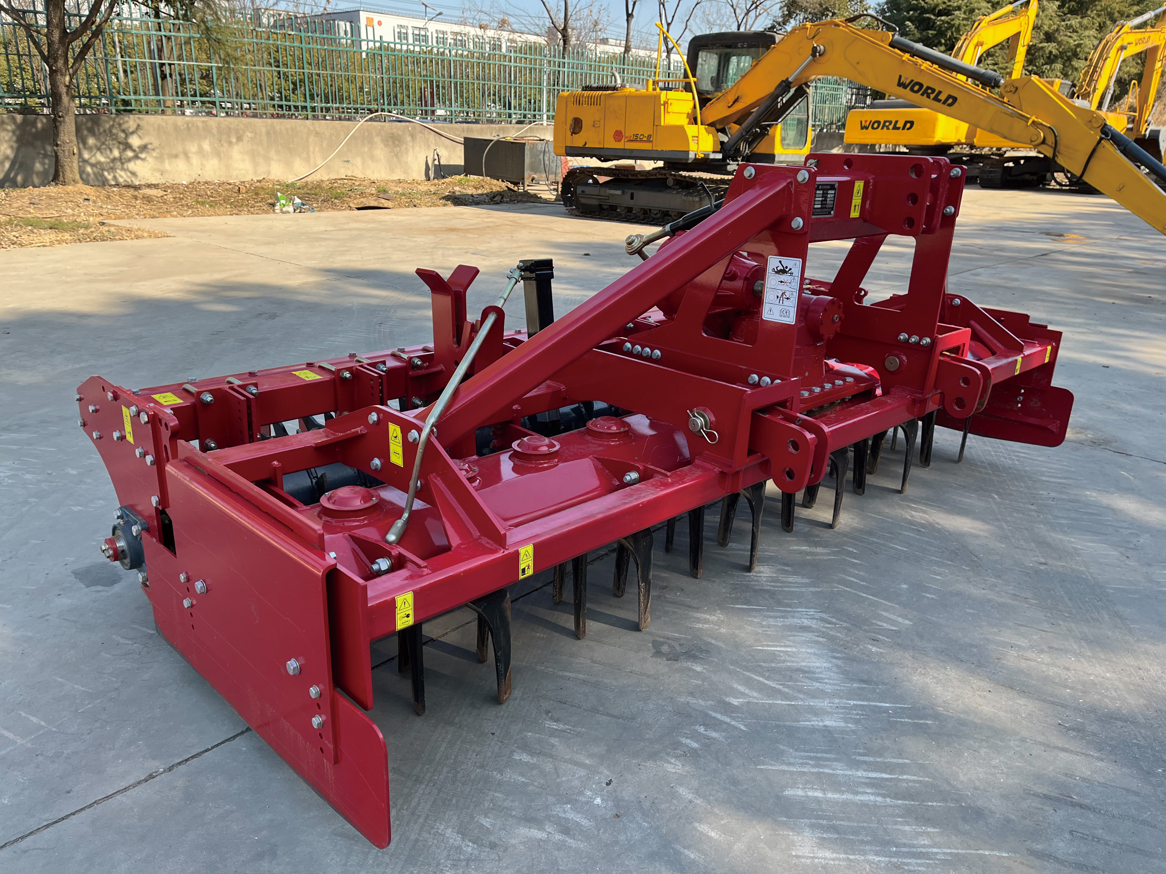 FMWorld ประสิทธิภาพสูง FMWorld Power Harrow สำหรับการไถพรวนดินที่รวดเร็ว