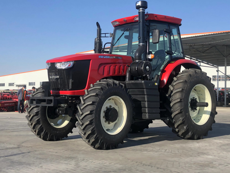 Fmworld Garden Mini 4x4 รถแทรกเตอร์การเกษตร 100hp